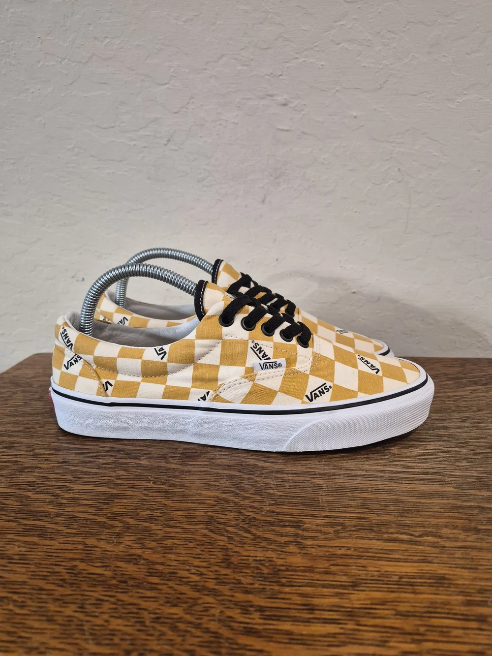 Vans Era Big Check Yolk Unisex Fashion Sneakers  Women's Size US 9